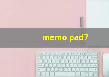 memo pad7